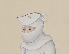 江戸時代には「全身白ギツネ男」が実在した　シーボルトお抱え絵師が残した２００年前の日本は「別世界」　ドイツの博物館収蔵の画像で判明