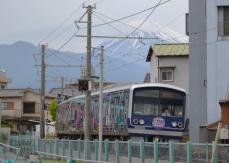 ９１年前にできた急カーブ　伊豆箱根鉄道駿豆線