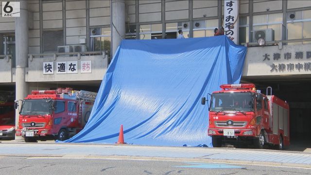 訓練中に４．７メートル落下　消防隊員の３１歳男性が死亡　地面に頭打ち付ける　滋賀・大津市