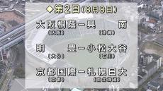 ２年ぶりの夏　大阪桐蔭が１回戦突破　　夏の高校野球