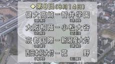 京都国際　２回戦突破　夏の高校野球