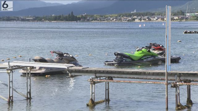 琵琶湖で男女２人乗る水上バイクが風波で転覆　男性１人が今も行方不明　滋賀・大津市