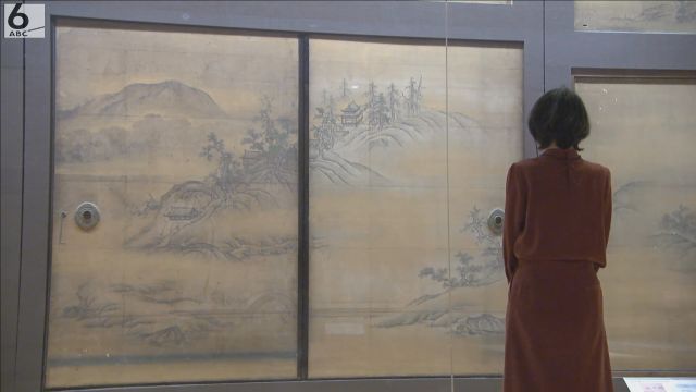 将軍の居室を彩った障壁画　水墨画「西湖図」など約３０作品を展示　世界遺産・二条城で１２月８日まで