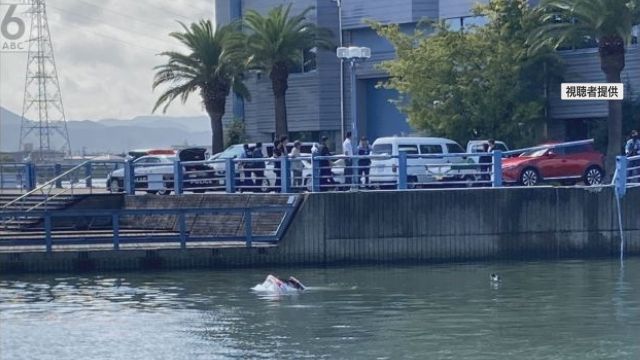 【速報】「車が落ちた。男性が車の中にいる」　徳島市の川に車転落か　乗っていた高齢とみられる男性が搬送先の病院で死亡