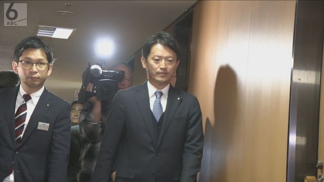 「前向きでやっていきましょうと話が」斎藤知事が県議会の各会派に“あいさつ回り”　不信任案決議も出直し選で再選