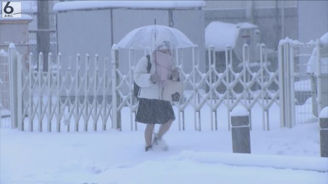 あすも交通の乱れに要注意　今季“最強寒波”　近畿各地で積雪