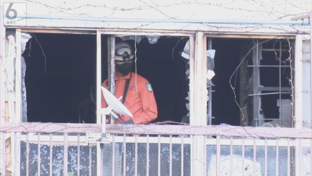 マンション火災で２人搬送　住人の男女か　神戸市兵庫区