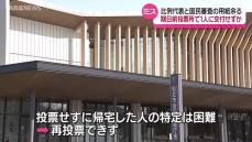 期日前投票で投票用紙の交付ミス  1人に比例代表と国民審査の投票用紙が交付されず　仙北市