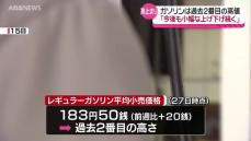 レギュラーガソリン過去2番目に高い183円50銭　灯油はわずかに下がるも…今後の見通しは？　秋田県