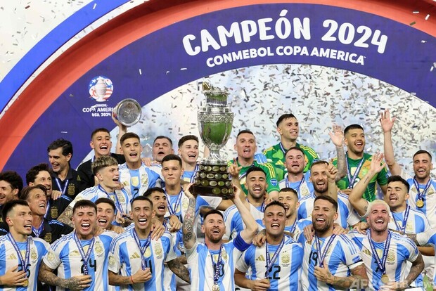 アルゼンチンが最多16回目のコパ制覇、コロンビアを延長で下す