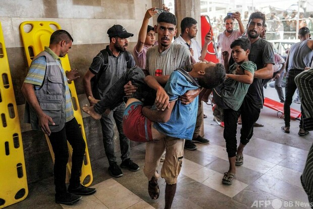 ガザ南部の全医療施設 「限界」に近い 赤十字