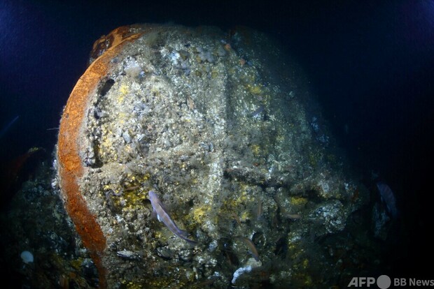 1856年沈没の仏蒸気船の残骸発見 米マサチューセッツ州沖