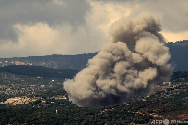 イスラエル軍、レバノン南部にも広域空爆