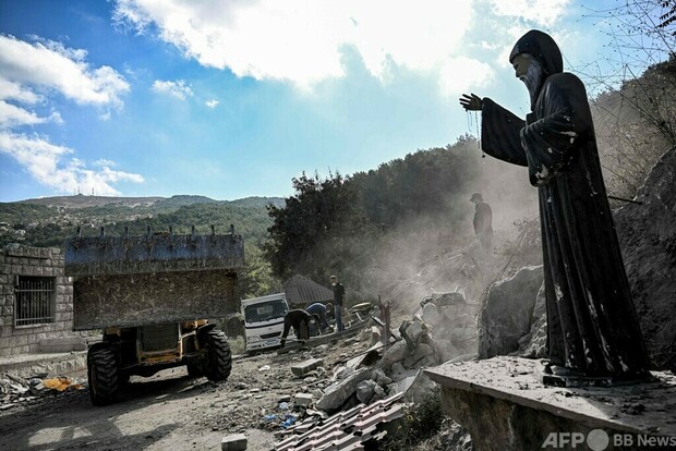 「安全な場所などない」 イスラエル軍の攻撃に揺れるキリスト教徒の村 レバノン