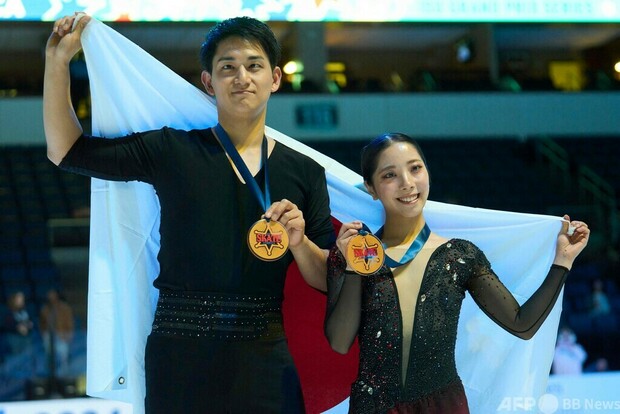 三浦/木原組 ペアでスケート・アメリカ優勝