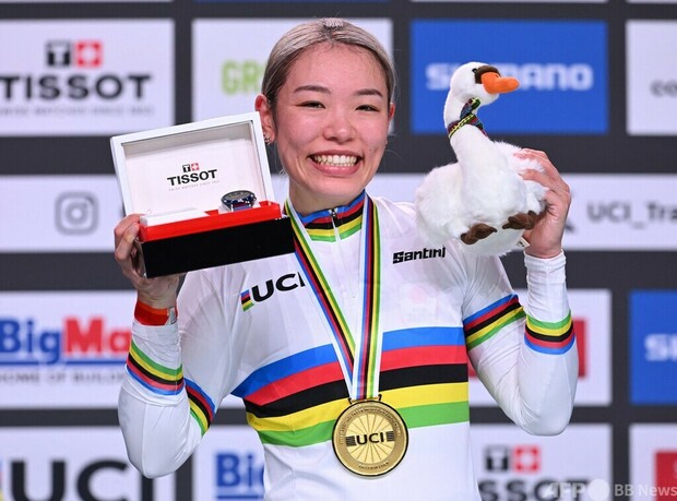 佐藤水菜が女子ケイリン金メダル、太田海也はスプリントで銅 自転車世界選手権