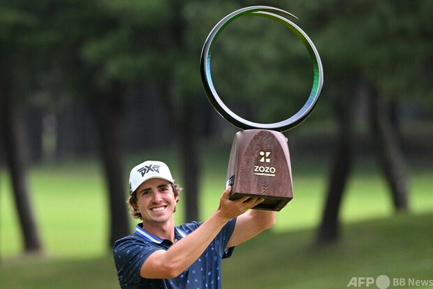 エチャバリアが1打差制してツアー2勝目 ZOZOゴルフ