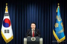 韓国大統領、「非常戒厳」宣布 数時間後に解除