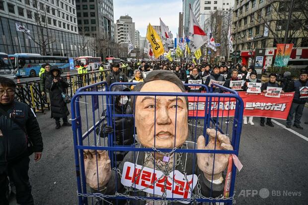 尹大統領の拘束令状発付 韓国・合同捜査本部