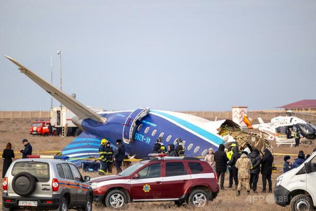 アゼル墜落機のデータ、ブラジルで抽出 カザフに引き渡し