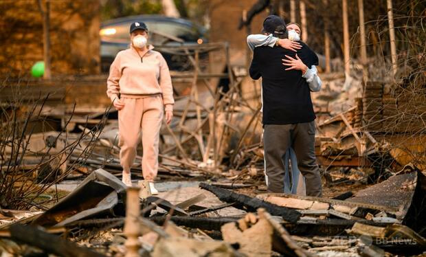 トランプ氏、LA山火事を利用して民主党攻撃