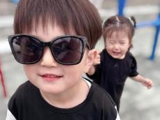 「プリンス&プリンセス」鈴木亜美、4歳息子＆1歳娘の顔出しショットに反響！ 「キュンとなりました」