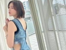 「国宝級の美背中」松井珠理奈、美ウエストが色っぽい肌見せショット公開！ 「キュート＆セクシー」