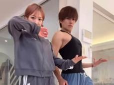 「右手動いてないw」杉浦太陽、妻・辻希美との“筋肉の花”ダンス動画を公開！ 「花咲かせてみた」