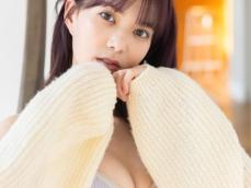 元櫻坂46・松平璃子、豊満美乳あらわなランジェリー姿を披露！ 13日にデジタル写真集を発売