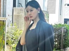 渡辺美優紀、美脚あらわな“かっこよくて可愛いコーデ”でのオフショット公開！ 「最高に美人さん」