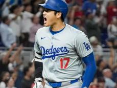 大谷翔平、50-50達成のイケメンショットに反響！ 「なんて強靭なメンタリティ」「感動をありがとう」