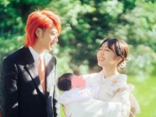 「あぁ、推し夫婦から推しの子が」峯岸みなみ、夫・てつや＆娘とのお宮参りショット！ 「かわいすぎ」