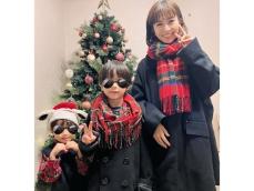 安田美沙子、息子2人との“おそろクリスマスコーデ”に「大学生？」「歳の離れたお姉ちゃん」と驚きの声！