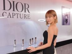 「お美しい」島袋聖南、美背中が大胆あらわなドレスショット公開！ 「Dior」イベント出席で美肌披露