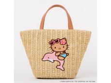 付録】日焼けしたハローキティがかわいい「HELLO KITTY かごバッグ」が