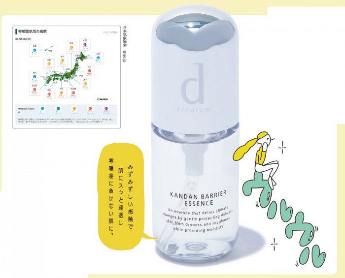 寒暖差が肌にダメージ…冬の悩みに着目した「コスメ」が登場！