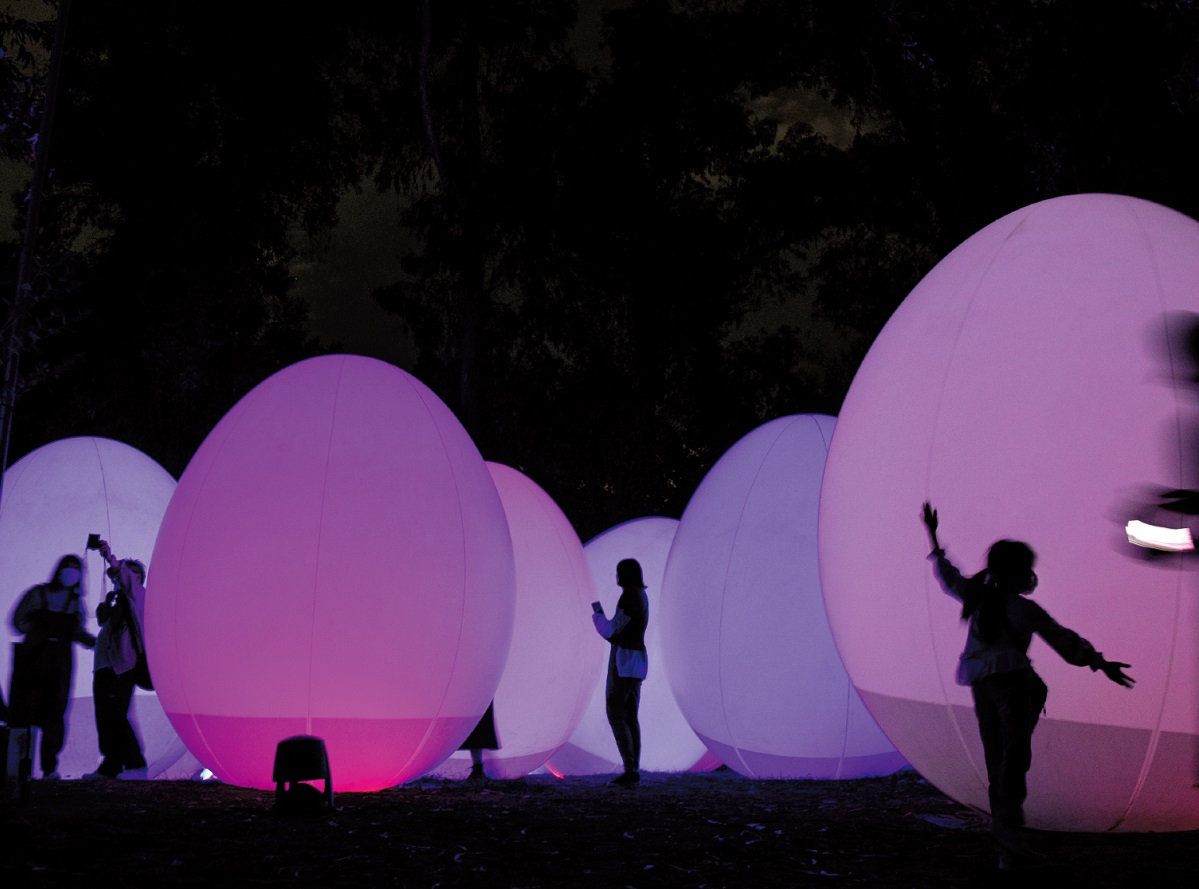 夜の植物園に幻想的な光のアートが出現!? チームラボの夜間常設展がオープン