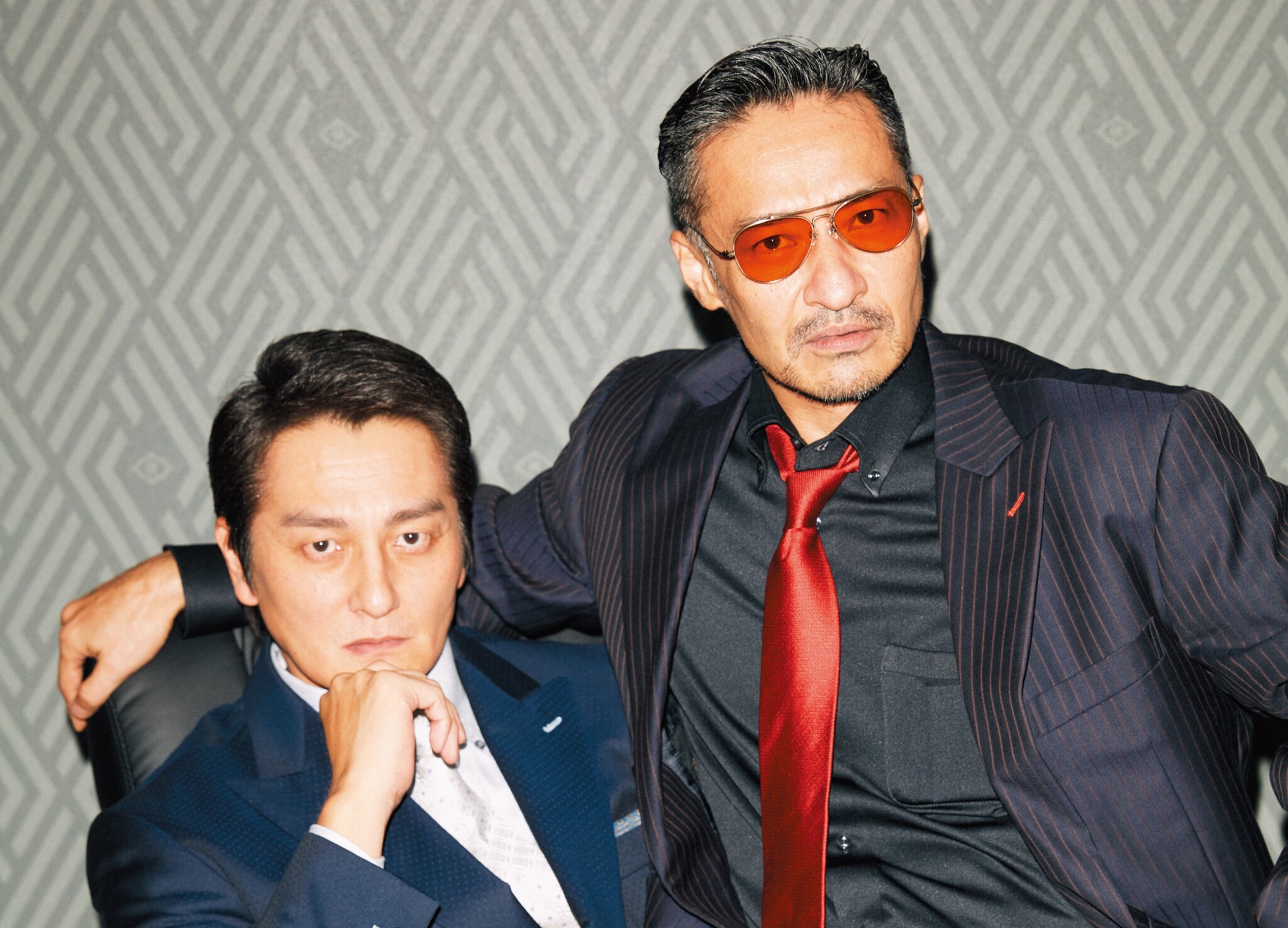 ネオVシネ四天王・本宮泰風＆山口祥行 『日本統一』は「僕ら二人に萌えを感じて」