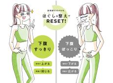 簡単なのに成果が上がる！ ぽっこりお腹を凹ませる秘策“股関節ほぐし＆整え”