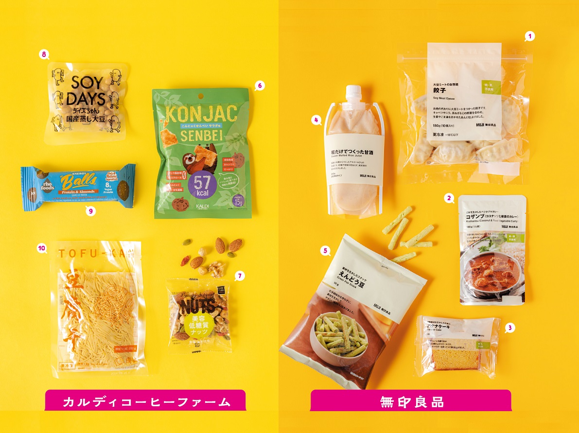カラダにいいアイテムを厳選！ 【無印良品＆カルディ】“ヘルシー食品