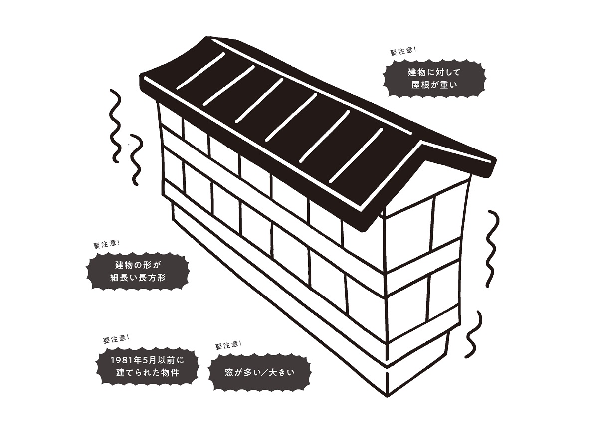 地震で要注意の物件の特徴は？ 自宅の建物の“災害リスク”をチェック！