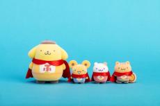ポムポムプリン」デビュー30周年記念！ヒーロー姿の限定フロッキー
