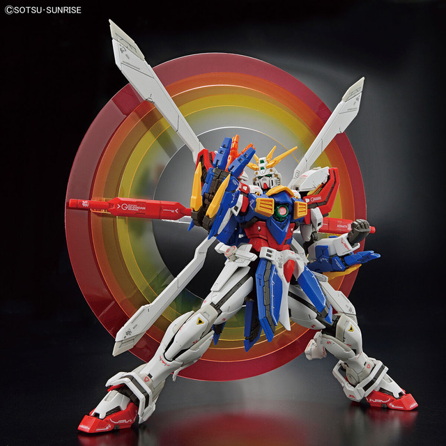 俺のこの手が真っ赤に燃える！”「RG 1/144 ゴッドガンダム」が抽選販売