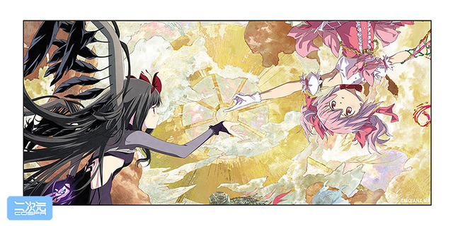 まどマギ〈ワルプルギスの廻天〉」まどかとほむらのメインビジュアルを