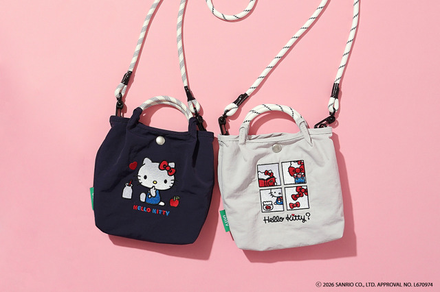 ハローキティの繊細な刺繍がかわいい♪ 完売したミニショルダーバッグ