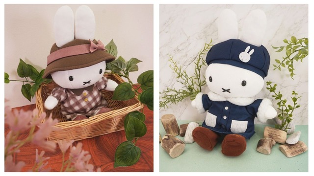 ミッフィー」レトロチェックな限定ぬいも登場！「miffy style POP UP