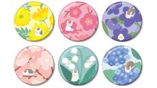 「夏目友人帳」ニャンコ先生と桜やアジサイをデザイン♪ 月々の花の組み合わせが愛らしい新アイテム登場