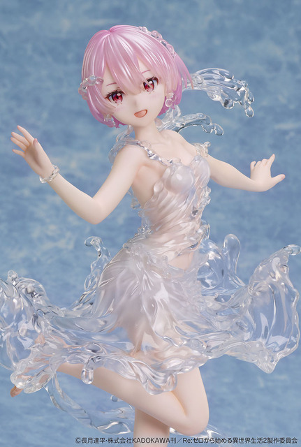 「リゼロ」ラムの素肌がチラリ♪ 水のドレス纏ってフィギュア化