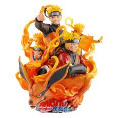 「NARUTO -ナルト- 疾風伝」360度ナルトだらけ！ プチラマDXよりフィギュア化