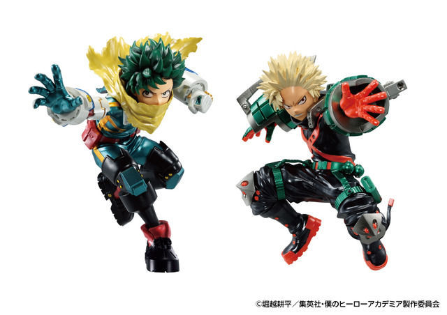 「ヒロアカ」緑谷と爆豪のGiGO限定フィギュアがクレーンゲームに登場！ “救けて勝つ！” “勝って救ける！”